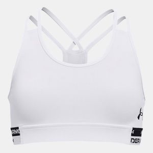 Under Armour Girl’s HeatGear white Sports Bra, medium size.Brand new with tags.